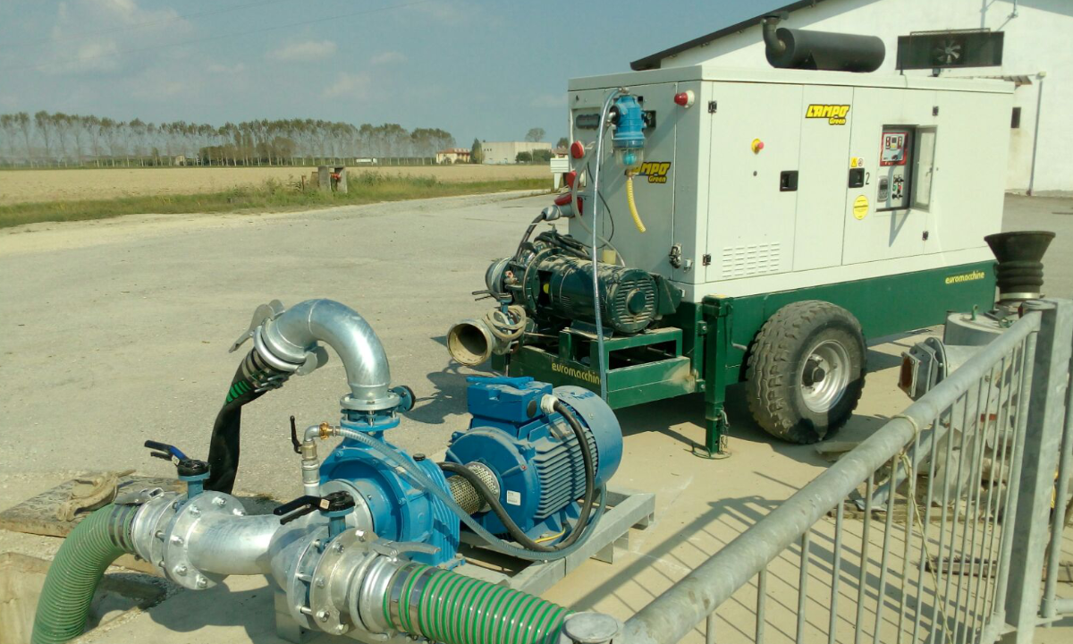 Caso Studio Emergenza - Impianto di Pompaggio DIGESTATO con Lampo Green