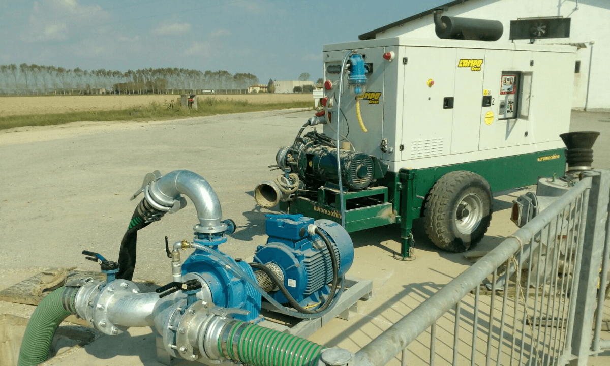 Caso Studio Emergenza - Impianto di Pompaggio DIGESTATO con Lampo Green