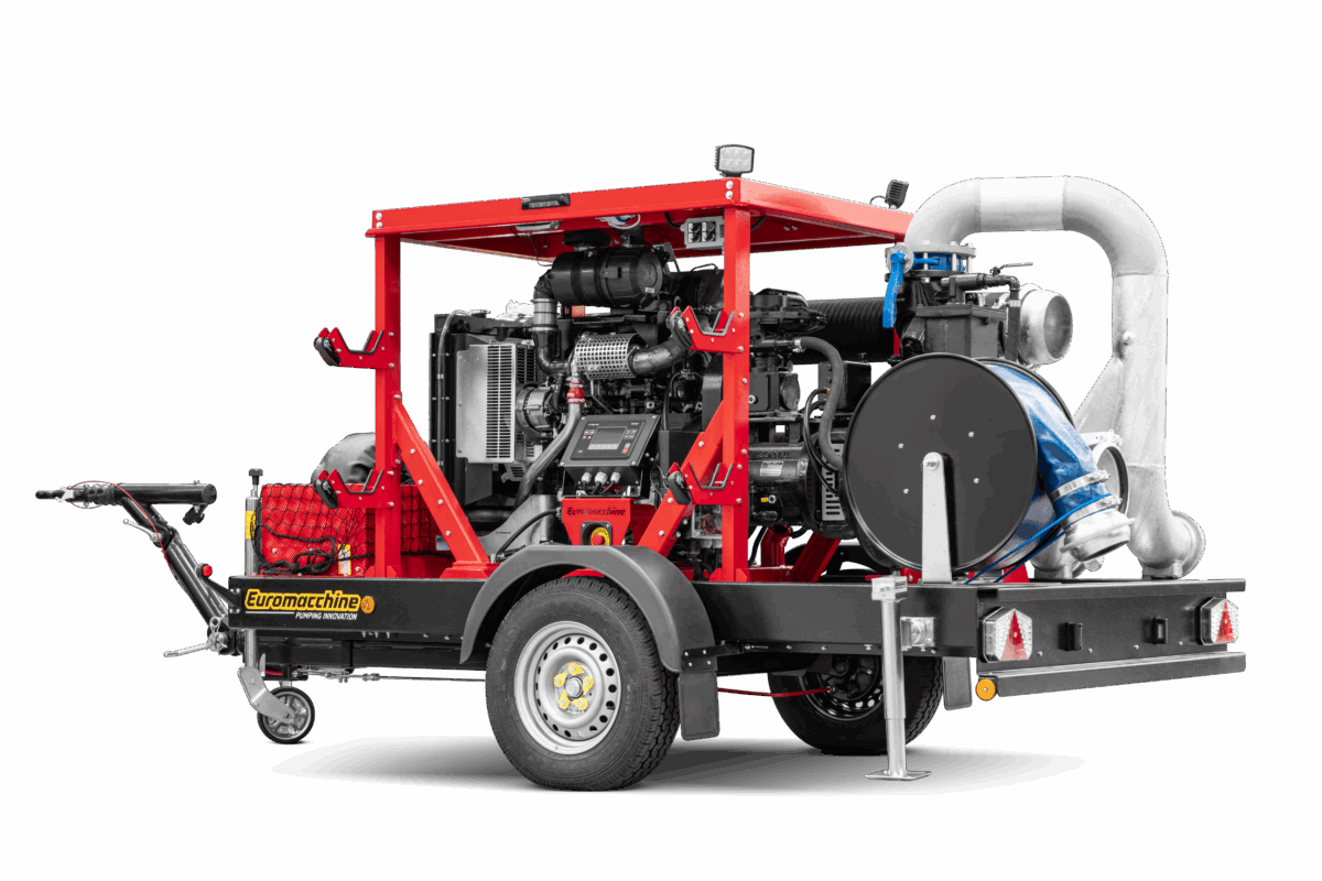 D-motopompa Cornell vacuum-assisted